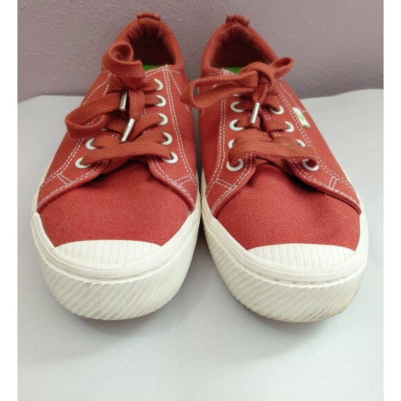 Cariuma Shoes Unisex Pantone Casual Sneaker Rust Canvas 8.5 Women’s / 7 Men - Picture 2 of 8